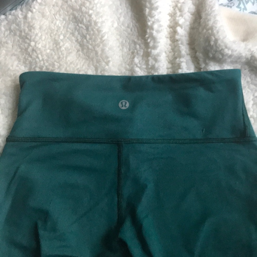 Teal 7/8 Lululemon Leggings